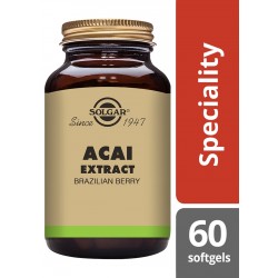 warrior-health-solgar acai extract brazilian berry 60 softgels