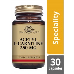 warrior-health-solgar acetyl-l-carnitine,250mg, 30 v capsules