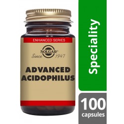 warrior-health-solgar advanced acidophilus, 100 vcapsules